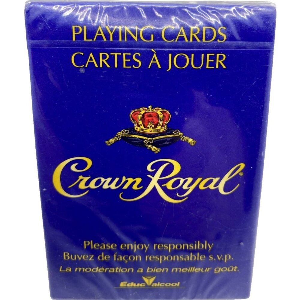 Crown Royal Bicycle Playing Cards Deck 2010 Distilling Company Advertising